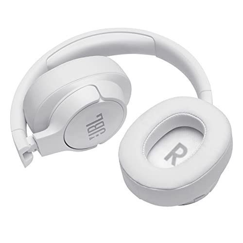 JBL Tune 760NC - Lightweight, Foldable Over-Ear Wireless Headphones with Active Noise Cancellation - White (Renewed) - color: White