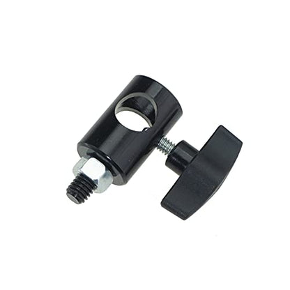 WELLMAKING 2PCS Rapid Adapter 3/8" Screw Mount Bracket for Light Stands | designed for DSLR cameras, boom arms and studio lighting accessories & stable mounting solutions for photography setups.