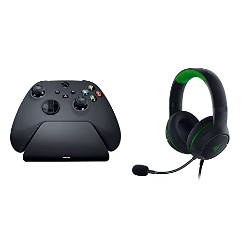Razer Legendary Duo Bundle for Xbox: Kaira Wireless Headset and Quick Charging Stand - Controller Sold Separately