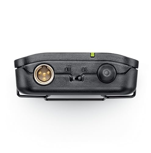 Shure BLX1 Wireless Bodypack Transmitter - H10 Band | Bodypack transmitter for BLX wireless systems with reliable UHF performance; receiver sold separately - style: H10 Band (542-572 MHz)