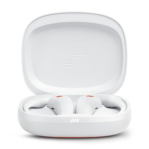 JBL Endurance Zone Open Ear Earbuds, Waterproof, Secure Fit - White | IP68 Waterproof Design, up to 32-Hour Playtime With Quick Charge, Secure Earhooks For Running And Outdoor Fitness - color: White