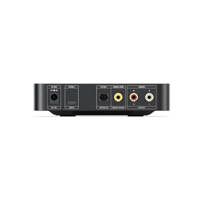 FiiO K11 DAC and Headphone Amplifier for Home Audio or PC, 6.35mm and Balanced 4.4mm, RCA, Coaxial, Optical, 1400mW, 384kHz/24Bit DSD256 (Black) - color: black / black