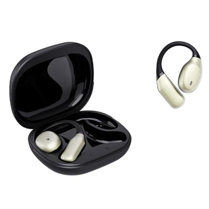 T&G Wireless Earbuds, Bluetooth 5.3 with 90H Playtime, | Sports Earhooks Ear Buds with Deep Bass, Waterproof Over Ear Bluetooth Earphones for Workout, Running, Gym, Travel (Black)