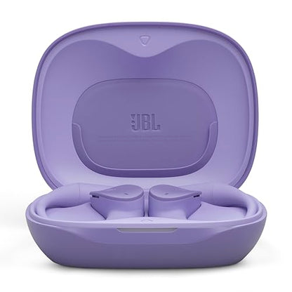 JBL Sense Lite Open Ear Earbuds, True Wireless, Ear Hook Fit - Purple | Water Resistant Sports And Workout Headphones, Up To 8 Hrs Playtime, Clear Calls With Noise Reduction - color: Purple