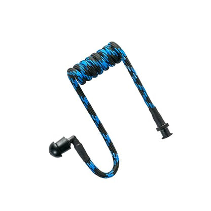 Replacement Braided Nylon Acoustic Coil Tube for Two-Way Radio Earpiece - color: DF/CTB-19