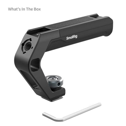 SmallRig Microphone Shock Mount with Cold Shoe+Lightweight Cold Shoe Top Handle