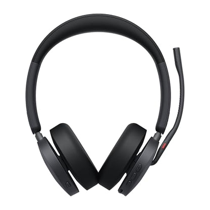 Yealink Headset BH74 Bluetooth Wireless On-ear, Acoustic Shield Mic & Hybrid ANC, Long Battery, All-Day Comfort, Dual Busylight, Teams Certified, Ideal for Office, Remote, and On-the-Go with Cloth - style: BH74-MS-MC