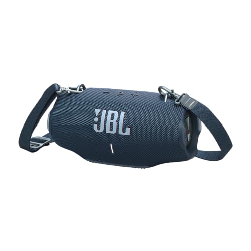 JBL Xtreme 4 - Portable Waterproof Speaker - Blue | Next level massive JBL Pro Sound, Up to 24 hours of playtime plus 6 hours with Playtime Boost, Convenient shoulder strap - color: Blue