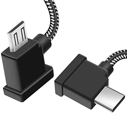 1FT Micro to USB C Remote Controller Cable for IPhone 17/16/15//Pro Max, DJI Mavic Mini, Mini SE, 2 Pro/Zoom,Mavic Air/Pro, Spark, DJI Drone to Tablet Cable OTG Data Cord Accessories (USB C Connector) - size: 1FT(12in), style: Micro to USB C