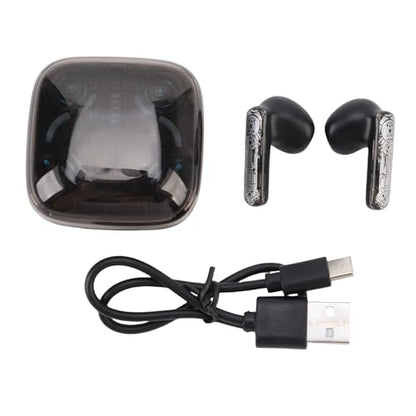 Keenso Wireless Gaming Earbuds, 13mm Dynamic Drivers, Low Latency 65ms, Dual ENC Mics for Gamers