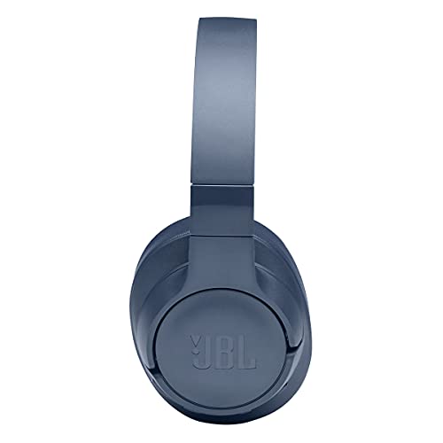 JBL Tune 760NC - Lightweight, Foldable Over-Ear Wireless Headphones with Active Noise Cancellation - Blue (Renewed) - color: Blue