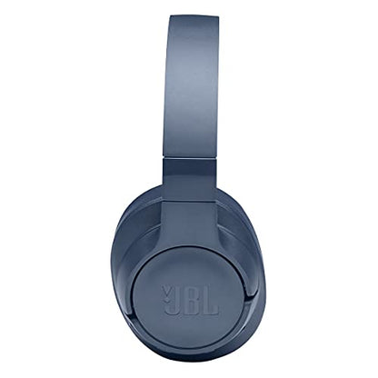 JBL Tune 760NC - Lightweight, Foldable Over-Ear Wireless Headphones with Active Noise Cancellation - Blue (Renewed) - color: Blue