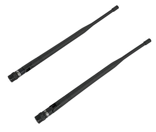Rockville RWM81U Dual UHF Headset & Guitar Wireless Microphone System, LCD | XLR and 1/4in Output, Two Channel, Cardioid, 300-400ft Range, 10 Hour Battery, Metal Housing, Auto Sync, Volume Controls