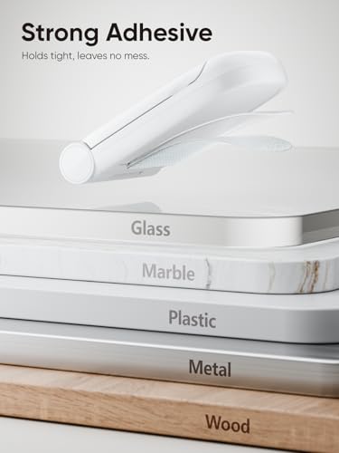MAMUVIMO Headphone Stand, Headset Stand Foldable ＆ Sticky, Headphone Holder Hook Mount with Non-Slip Silicone, Adhesive Earphone Desk Hanger Clip Space-Saving for Airpods Max, All Earphones-White - color: White, size: 1 Pack