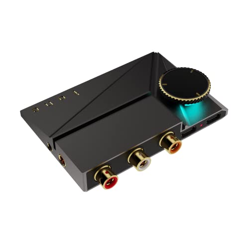 Khadas DAC Amp Tone2 Pro | Desktop Digital Analog Converter -Headphone Amplifier with USB-C/USB-C(I2S) Inputs/Outputs: 3.5mm Unbalanced / 4.4mm Balanced/RCA - MQA DECODER (Black) - color: Black