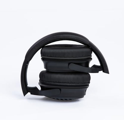 Headphones Wired, Over-Ear Headphones Foldable Corded Stereo 3.5mm B/Blue | Suitable for adults, stylish appearance