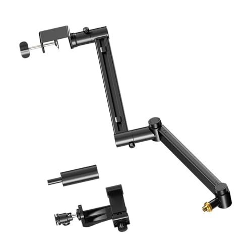 Stable Rotating Boom Arm Holder with Hidden Cable Routing for Home Studio Broadcasting Stable Rotating Boom Arm Holder with Hidden Cable Routing for Home Studio Broadcasting - color: Regular 1style