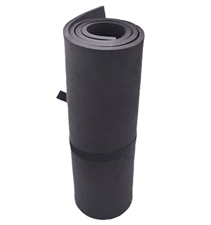 OISAKLD EVA Foam 2mm-10mm 13.7"×39" Craft Foam Sheet 74 kg/m³ Cosplay Foam for Craft Model Cosplay 8mm - color: Black, size: 8mm -Thickness