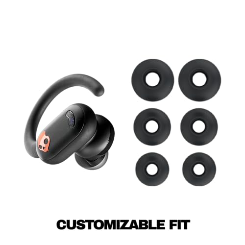 Skullcandy Push ANC Active Noise Cancelling Wireless Earbuds - Primer | In-Ear Hanger, Bluetooth, Noise Cancellation, 58 Hours Battery, Secure-Fit Design, Sweat and Waterproof, Microphone - color: Primer