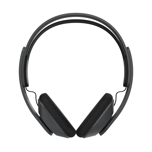 Koss KPH30 Wireless Bluetooth Retro Style On-Ear Headphones, Stealth Grey | 20+ Hour Battery Life, USB-C Charging, Microphone - color: Stealth Grey