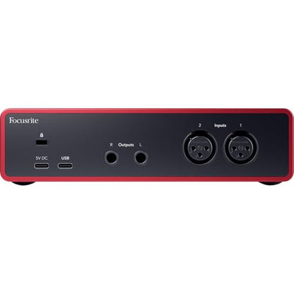 Rode NT1 Signature Condenser Microphone Bundle with Focusrite Scarlett 2i2