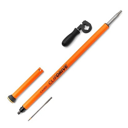 CAMO ClipDRIVE Deck Clip Fastening Tool | (0345065), Stand Up Drill Attachment for CAMO Deck Clips Installation, Attaches to Standards 3/8" Drills - style: ClipDRIVE Tool