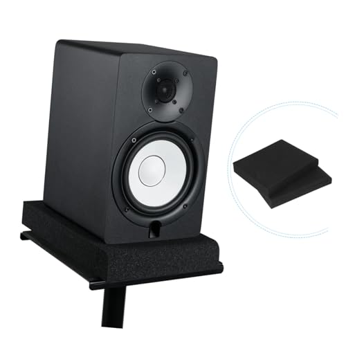 Abaodam 2Pcs High Density Speaker Isolation Pads Durable Cushions for Soundproofing and Stability for Studio Monitors and Audio Equipment