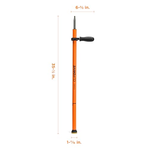 CAMO ClipDRIVE Deck Clip Fastening Tool | (0345065), Stand Up Drill Attachment for CAMO Deck Clips Installation, Attaches to Standards 3/8" Drills - style: ClipDRIVE Tool