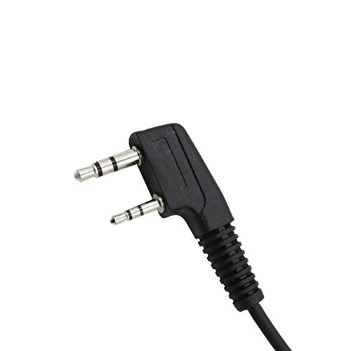 2-pin Covert Acoustic Tube Earpiece Headset for Kenwood Puxing Wouxun Baofeng Two Way Radio 2pin(4 Pack) - color: 4 Pack