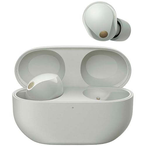 SONY WF-1000XM5 The Best Noise Cancelling True Wireless Earbuds, Silver | with Alexa built in - color: Silver