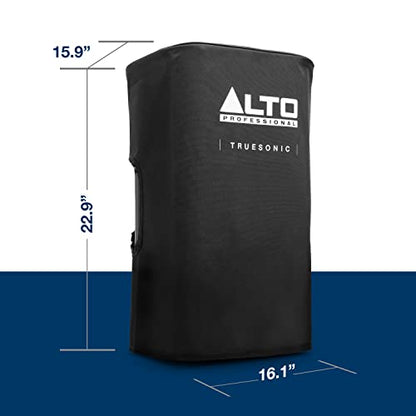 ALTO Durable Slip-On Cover for TS410 PA Speaker | Protective Rugged Cover, Nylon Lining Construction, Easy Handle and Pole Mount Openinings - style: TS410 Cover