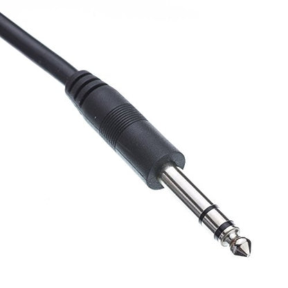 CableWholesale 3-Pin XLR Female to 1/4" TRS/Stereo Male Audio Cable, 24 AWG Microphone Cable, 6 feet - style: XLR Female to 1/4-Inch Stereo Male