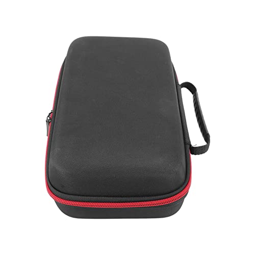 Wireless Microphone Case, Shockproof Drop Proof EVA Zipper Microphone Bag, Carrying Case with Sponge Filling Metal Zipper, Multi Layer Space, Ample Storage Capacity