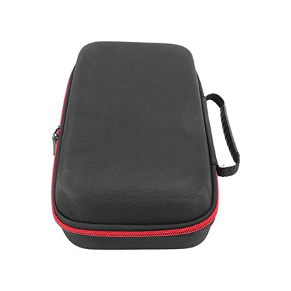 Wireless Microphone Case, Shockproof Drop Proof EVA Zipper Microphone Bag, Carrying Case with Sponge Filling Metal Zipper, Multi Layer Space, Ample Storage Capacity