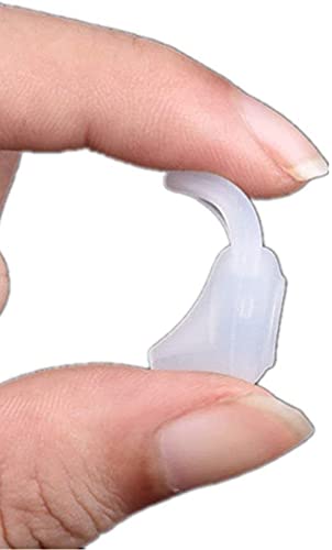 D & K Exclusives Ear Tips Soft Replacement Earbuds Silicone Gel Cover Pads 8 PCS for Headset Earpiece, Active InEar Headphones Earphones - Black (Large) - size: Large
