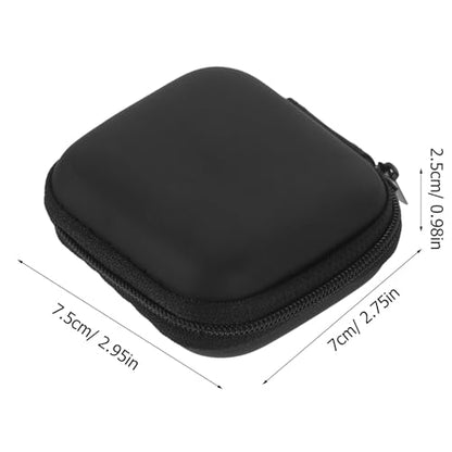 Portable EVA Earbuds Case with Zipper for Travel Organizer