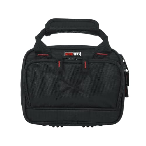 Gator Cases Padded Nylon Mixer/Gear Carry Bag, 8.25" x 6.25" x 2.75" (G-MIXERBAG-0608) - size: 8.25"x 6.25"x 2.75", style: Small Format