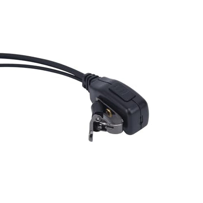 Walkie Talkie Earpiece with Mic Secure Fit Headset Crystal Clear Communication with Built-in PTT Button for Midland GXT1000VP4, LXT600VP3, GXT1050VP4, GXT1000XB
