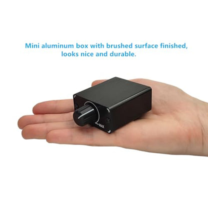 SPRODIO 3.5mm Audio Volume Controller, line Volume Control Box, 1/8" aux Mini Inline attenuator knob -T11