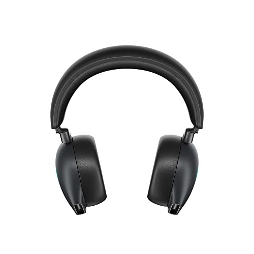 Alienware AW920H Tri-Mode Wireless Gaming Headset - Dolby Atmos Virtual Surround Sound, Active Noise Cancelling, AI-driven Noise-Cancelling microphone, USB-C Wireless Dongle - Dark Side of the Moon