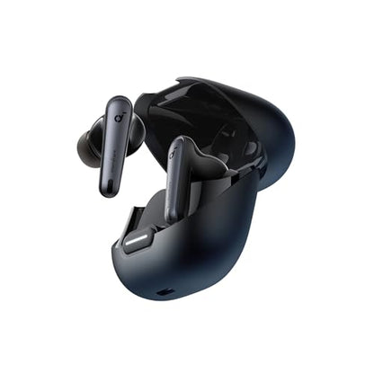 Soundcore by Anker Liberty 4 NC Wireless Earbuds | 98.5% Noise Reduction, Adaptive Noise Cancelling to Environment, Hi-Res Sound, 50H Battery, Wireless Charging, Bluetooth 5.3 - color: Black