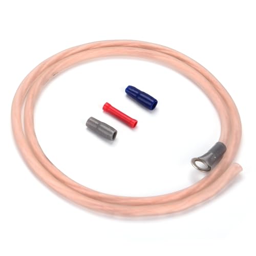 ORION Cobalt COKIT8 8-Gauge CCA Amp Wiring Kit, 100% American Wire Gauge (AWG) Standard, High Current Amplifier Install Kit with Fuse Holder, RCA Cable & Speaker Wire for Car Audio Systems - size: 8-Gauge