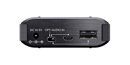 ONKYO Portable Headphone Amplifier DAC Equipped with Black DAC-HA200(B) [Japan Impot]