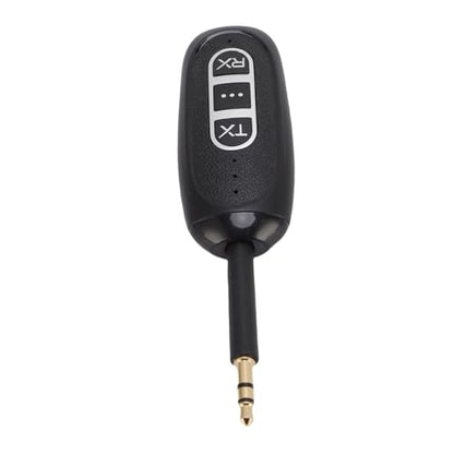 Sorandy Bluetooth 5.4 Transmitter and Receiver 2 in 1, Wireless Audio Adapter with Ultra Low Latency & Rotatable Audio Jack, Ideal for Smartphones, Tablets & Laptops