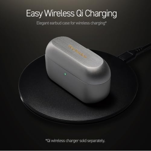 Technics Reference Class Hi-Fi Wireless Ear Buds, Dolby Atmos with Head Tracking, Adaptive Noise Cancelling, 3 Device Multipoint, 10-Hr Battery, Wireless Charging, Improved Fit, EAH-AZ100-S(Silver) | Head Tracking, Adaptive Noise-canceling, 3 Device Multi
