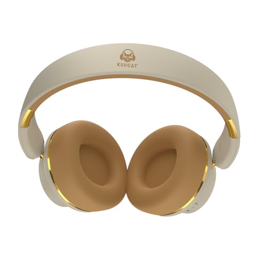 H8 BT 5.4 ANC Noise Cancelling Over-Ear Wireless Headphones(Khaki) | 120H Playtime,Deep Bass,HiFi Foldable,Soft Earmuffs &Light Weight,Driving,Home,Office,Travel,Women&Men - color: Khaki