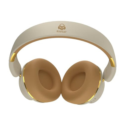 H8 BT 5.4 ANC Noise Cancelling Over-Ear Wireless Headphones(Khaki) | 120H Playtime,Deep Bass,HiFi Foldable,Soft Earmuffs &Light Weight,Driving,Home,Office,Travel,Women&Men - color: Khaki
