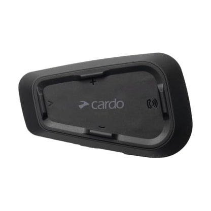 Cardo Systems Spirit Motorcycle Bluetooth Communication Headset, 2-Way Bluetooth, Thin 32mm Speakers, Waterproof, Universal Connectivity - Single Pack - size: 1 Pack, style: Spirit
