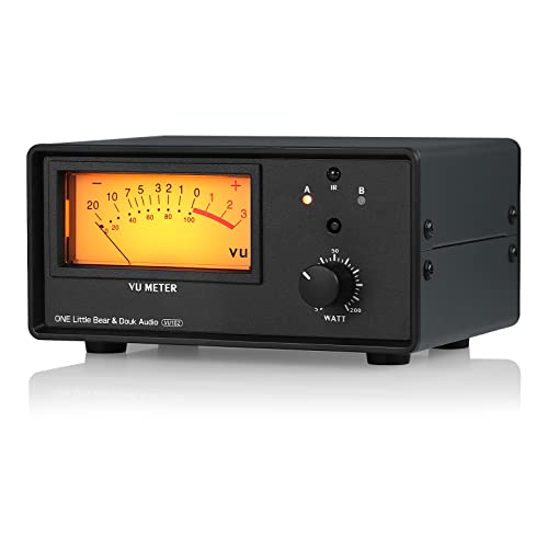 Douk Audio VU102 2 Zone Speaker Selector Box Amplifier Switch with VU Meter and Remote Control for Home Stereo System Studio Sound Comparison