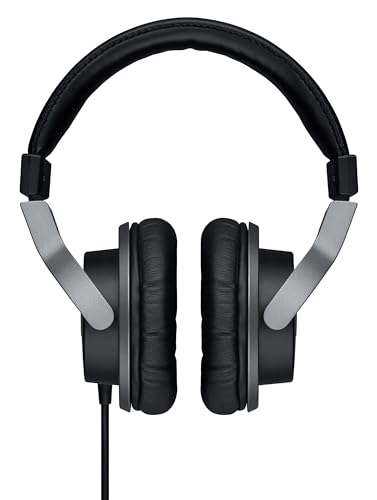 Yamaha PAC HPH-MT7 Monitor Headphones, Black - color: Black, style: MT7